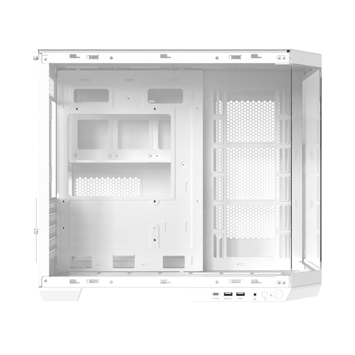 GENERICO - GABINETE GAMER LUMI 3T WHITE SEGOTEP M-ATX