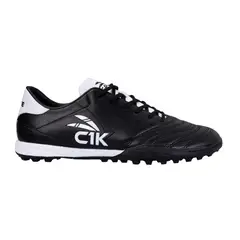 CACIQUE - Zapatillas Baby Futbol Turf Negro Blanco Finta Cac1ke