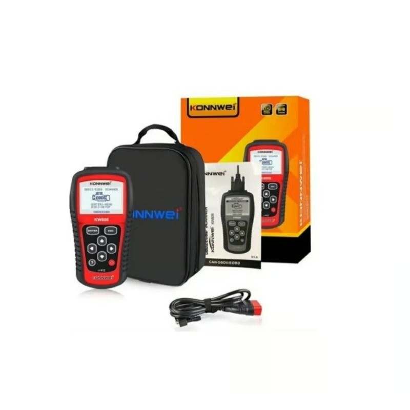 GENERICO - Escáner Automotriz con Pantalla LCD Retroiluminada con Cable