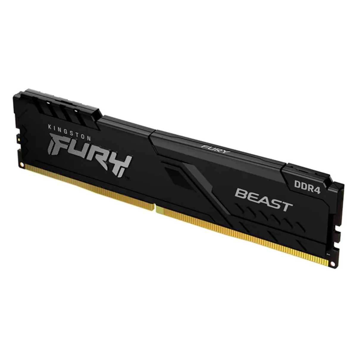 KINGSTON - Memoria RAM Kingston Fury Beast 16GB DDR4 3200MHz CL16 Negro