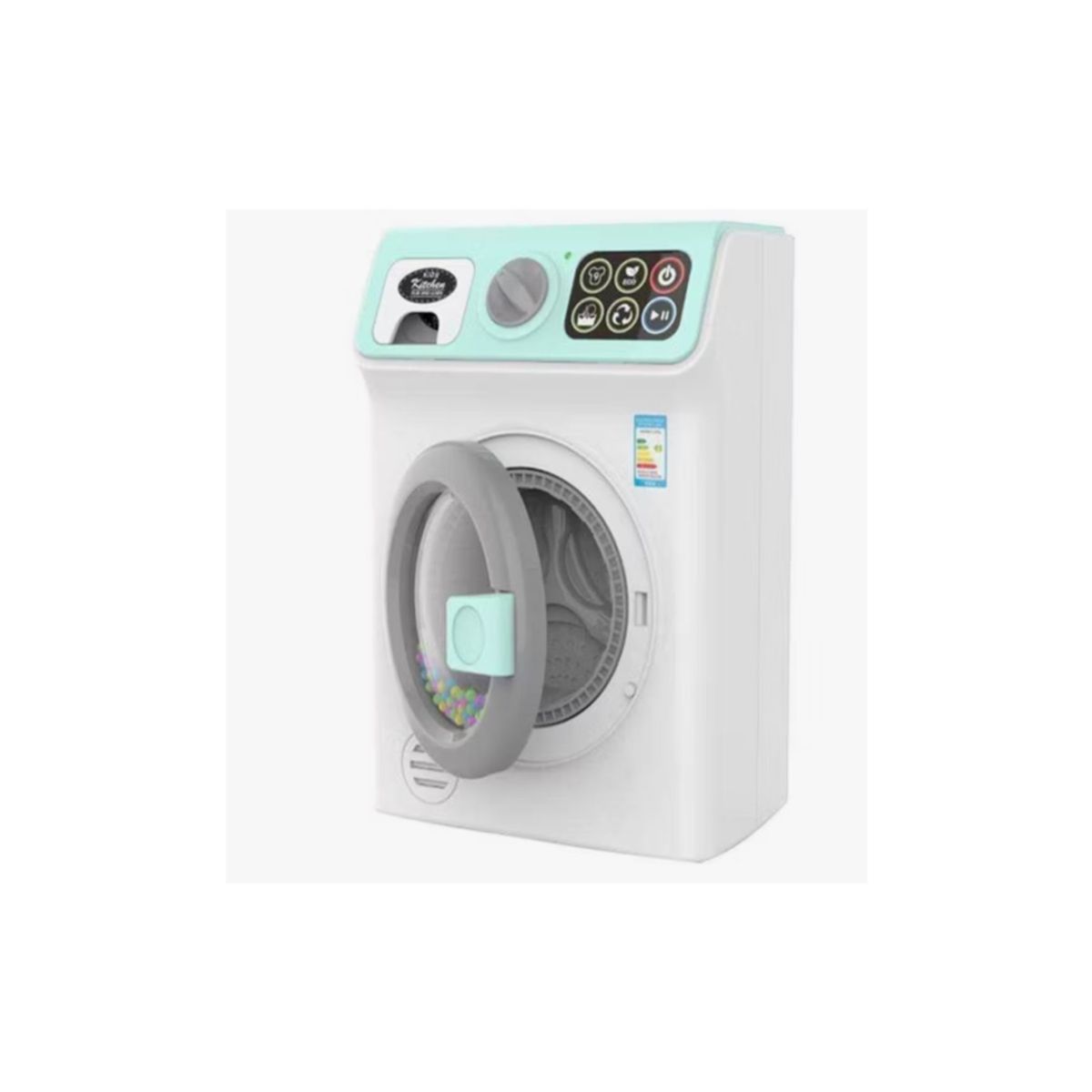 GENERICO - Pack 3x Microonda Lavadora Y Maquina De Cafe Infantil