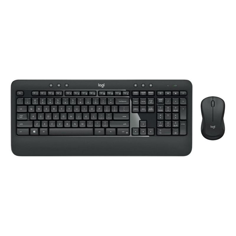 LOGITECH - Kit De Teclado Y Mouse Inalámbrico Logitech Mk540 - Negro
