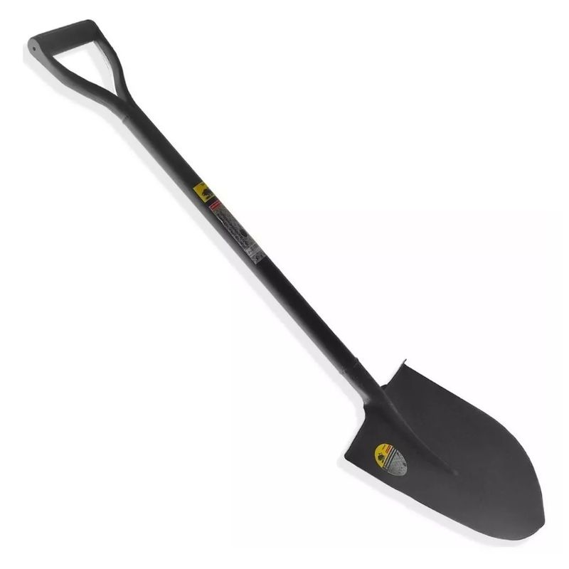 GENERICO - Pala Punta Huevo Mango Metálico Tn0945 Toro Negro