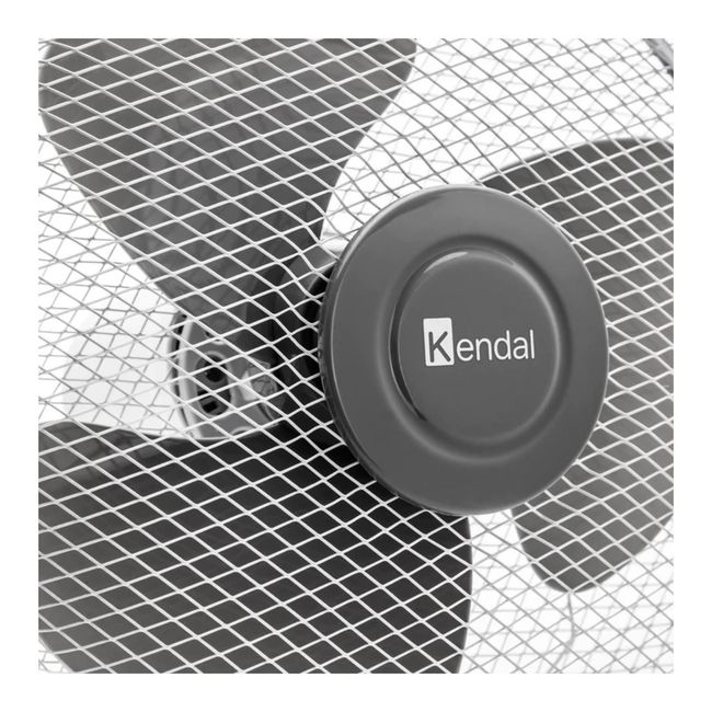KENDAL - Ventilador De Mesa 12 Pulgadas 40W 3Vel Blanco KF-12D
