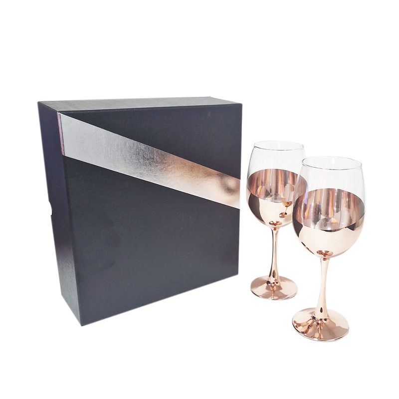 PERFECT CLASS - Set 2 Copas Vino "Ember" 450ml Deluxe