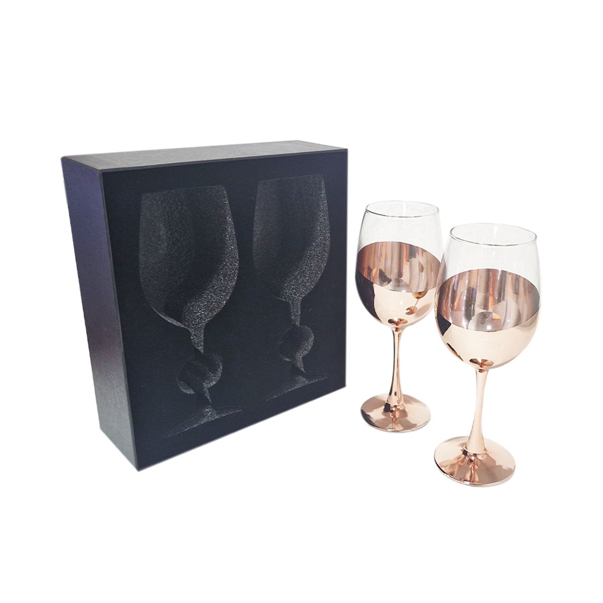 PERFECT CLASS - Set 2 Copas Vino "Ember" 450ml Deluxe