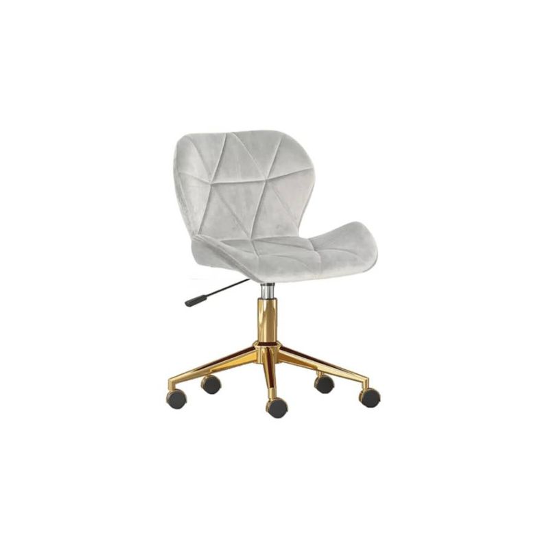 GENERICO - Silla Escritorio Mariposa Gold Gris