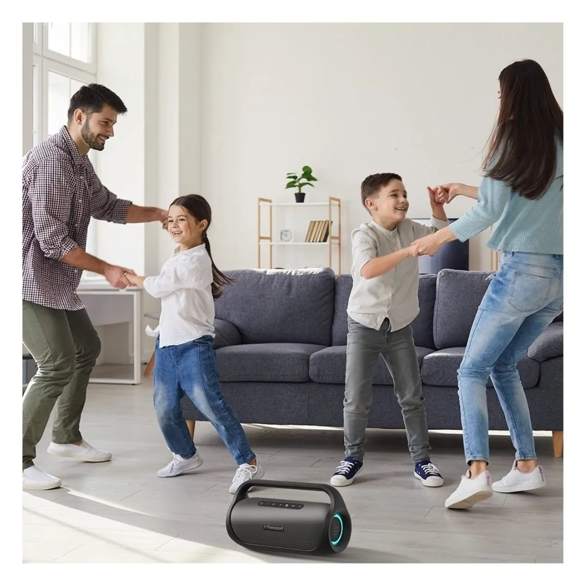 TRONSMART - Tronsmart Parlante Portátil para Fiestas Bang Mini - Negro