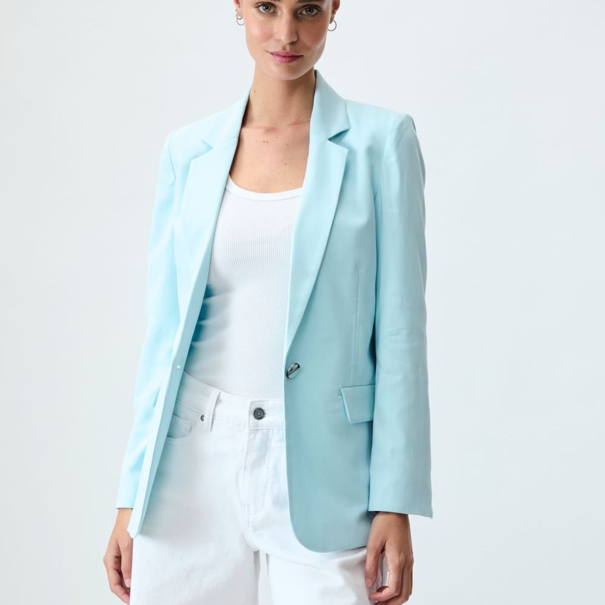 IO - Blazer Celeste Mujer Io