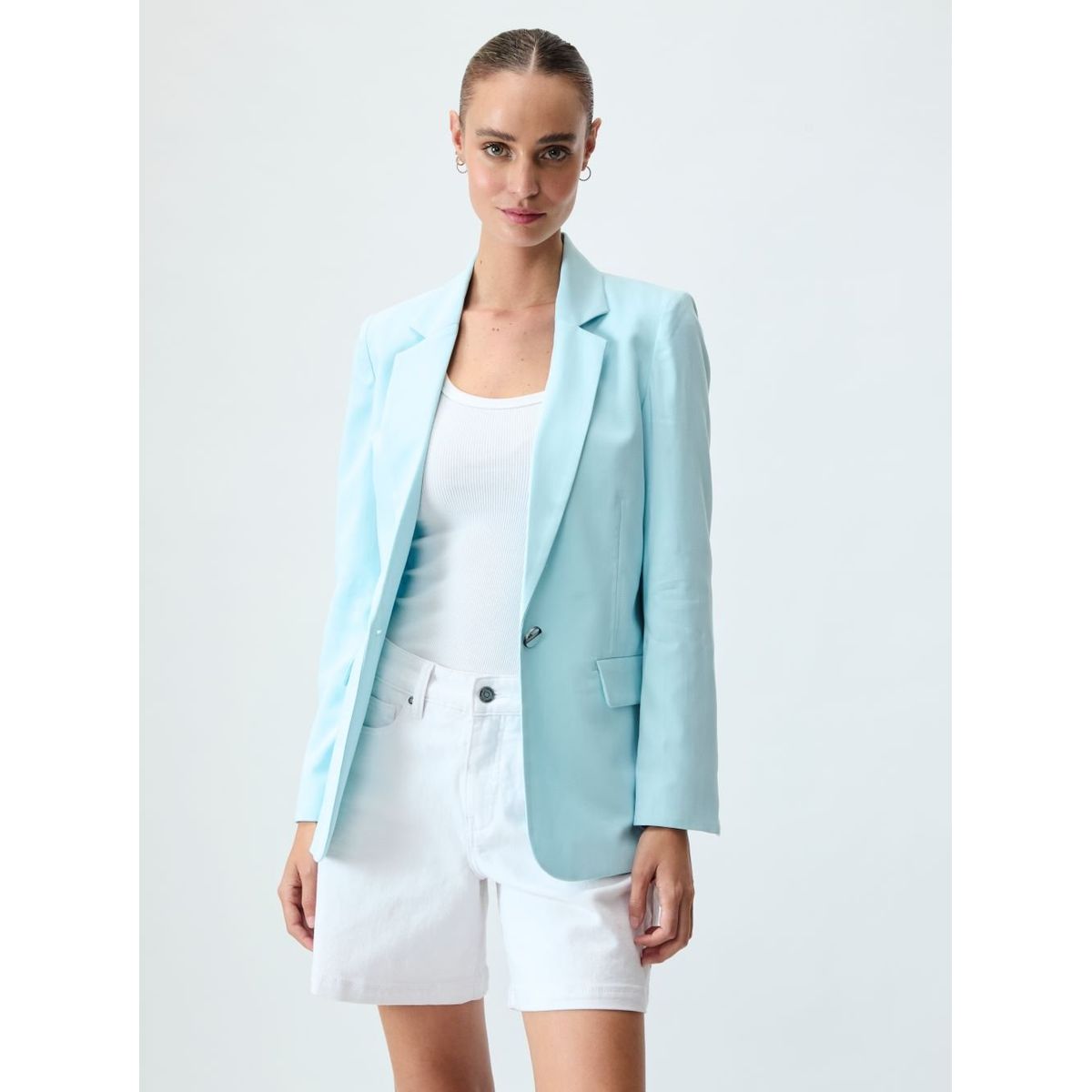 IO - Blazer Celeste Mujer Io
