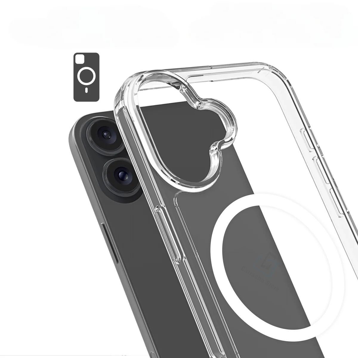 GENERICO - Carcasa / Case Magnética Antigolpes Iphone 16 Corner Airbags