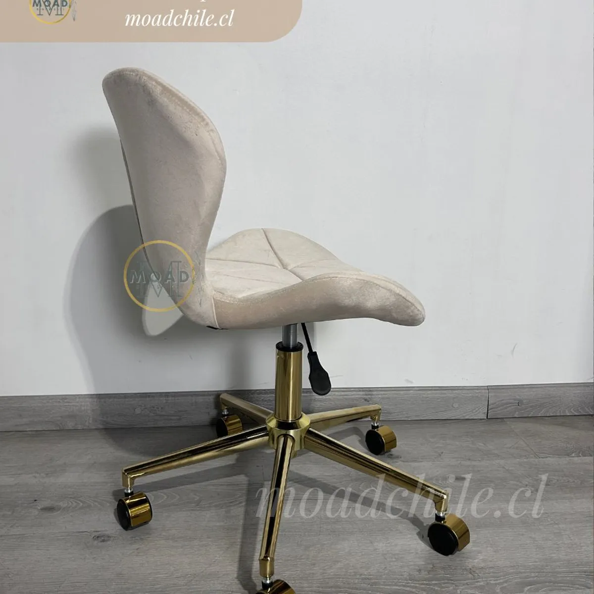 MOAD - Silla Escritorio Mariposa Gold Beige