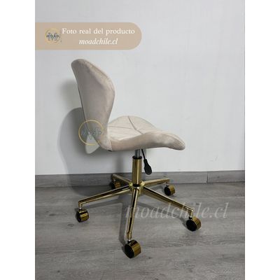 Imagen 2 del producto Silla Escritorio Mariposa Gold Beige