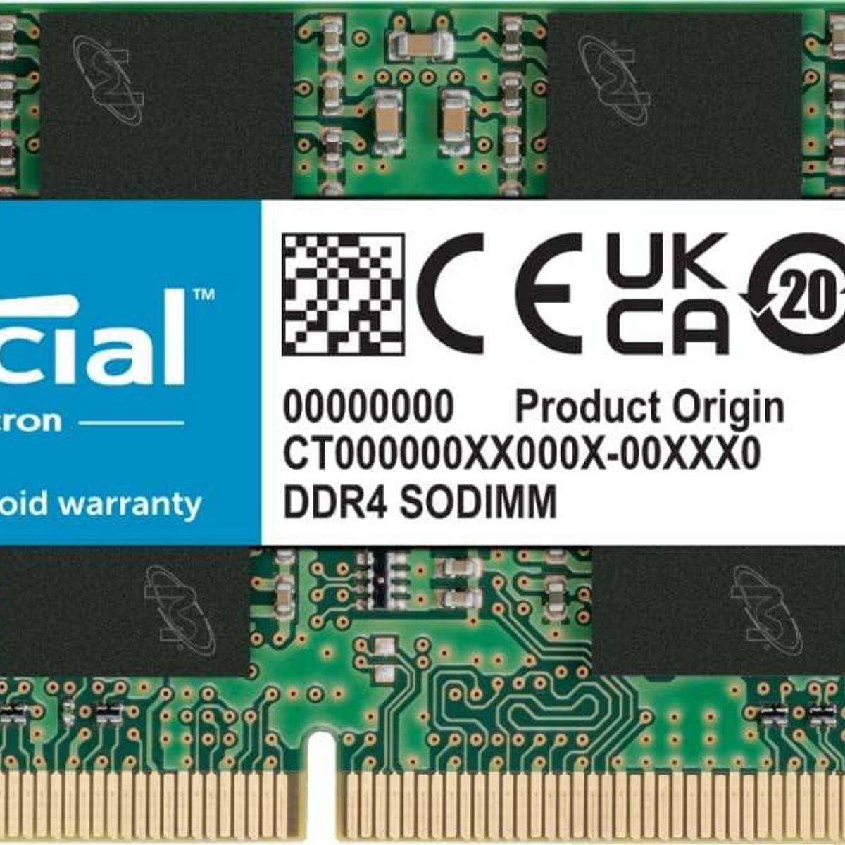 CRUCIAL - Memoria RAM para Notebook DDR4 8GB 3200MTs Crucial Basics CL22 SO-DIMM
