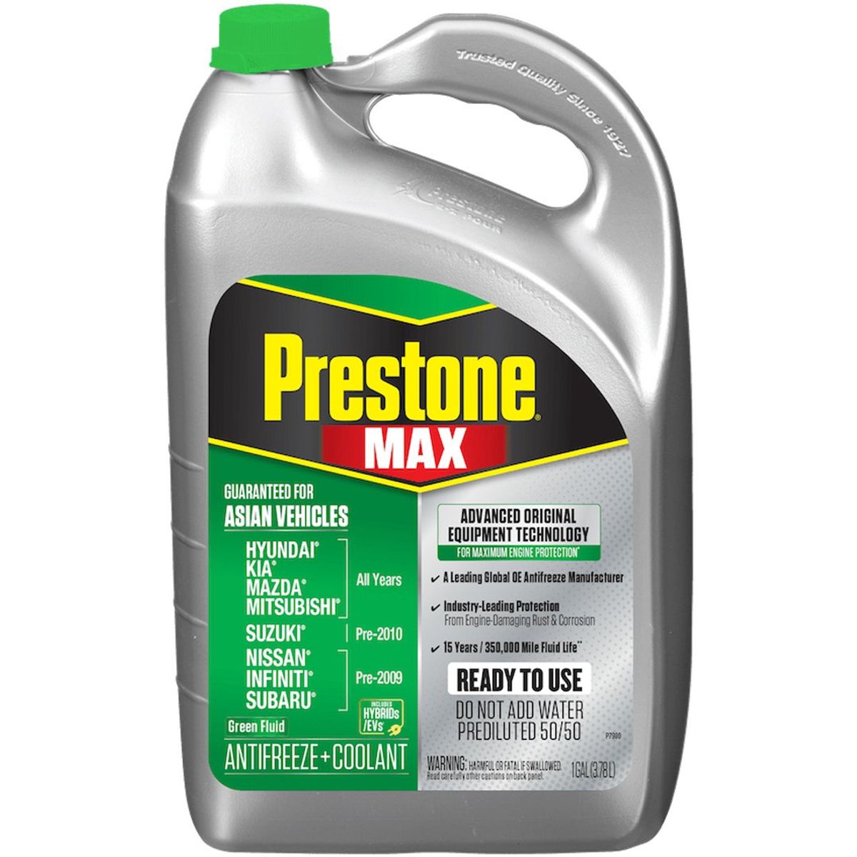 PRESTONE - Refrigerante / anticongelante Prestone Asian verde 50/50