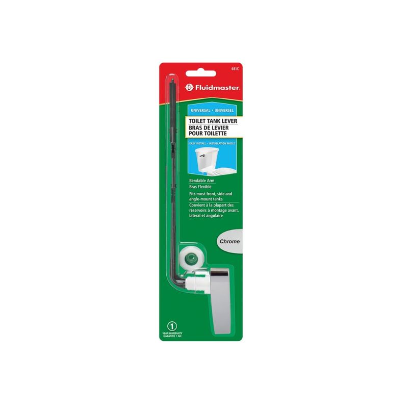 GENERICO - MANILLA SILENCIOSO CROMADA DISPLAY FLUIDMASTER