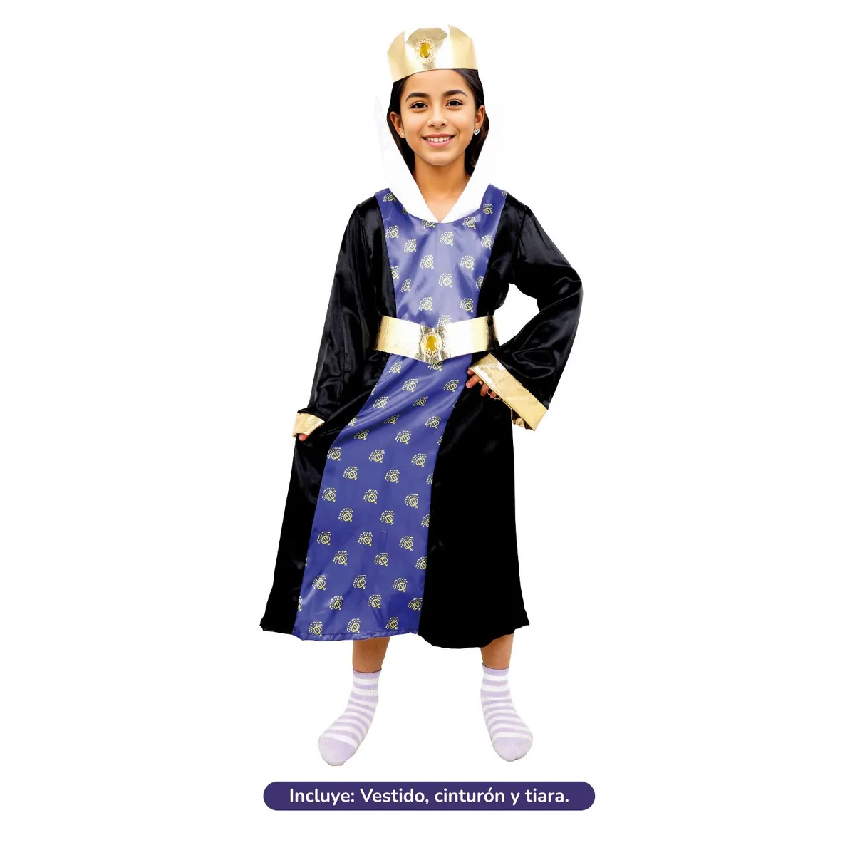 GENERICO - TRAJE PRINCESA MALVADA 5-6