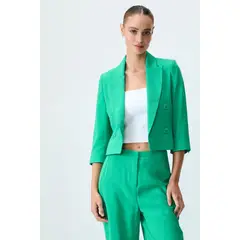 IO - Blazer Verde Musgo Mujer