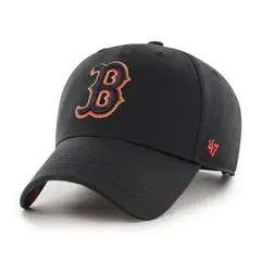 47 - Jockey Boston Red Sox MVP Snapback Rose Garden Black - Negro