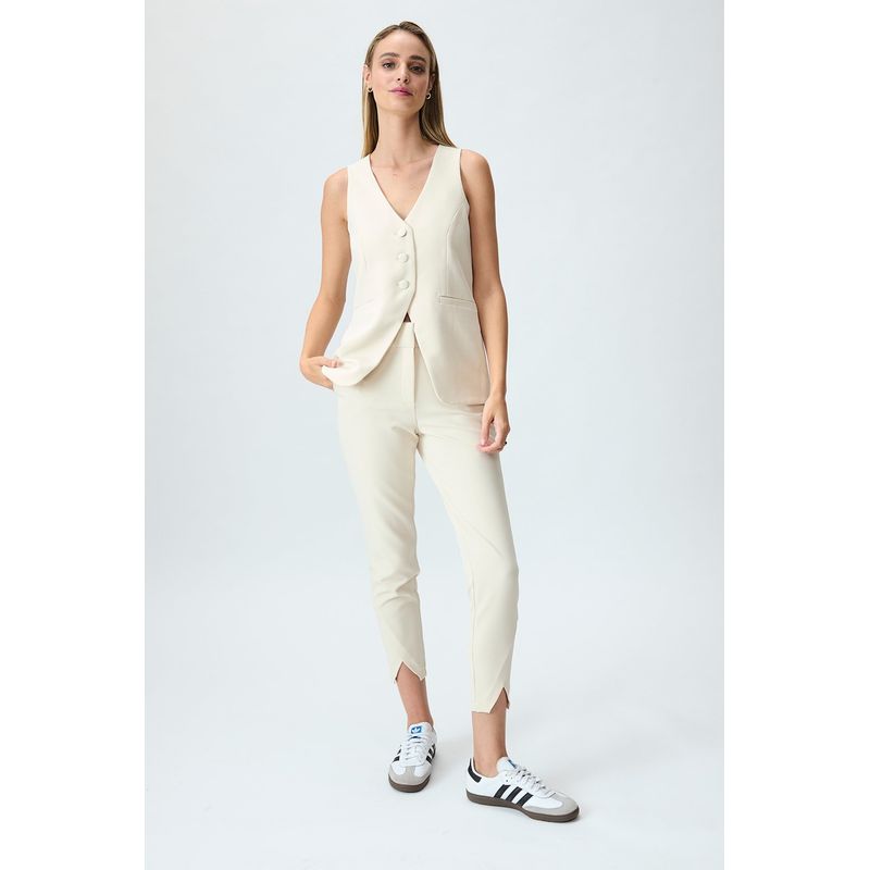 IO - Blazer Beige Mujer Io.