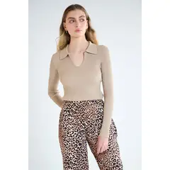 IO - Sweater Liso Beige