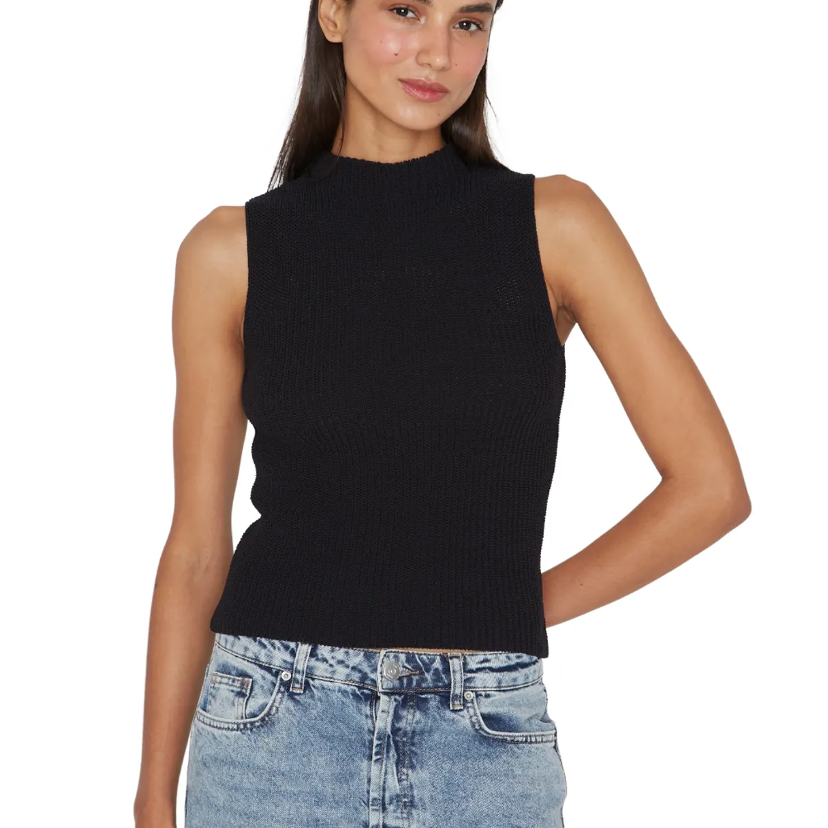 JACINTA TIENDA - Top Cala negro Jacinta Tienda