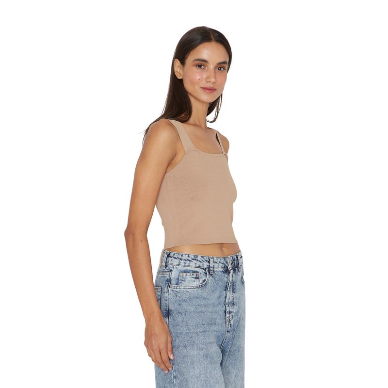 JACINTA TIENDA - Top Clara camel Jacinta Tienda