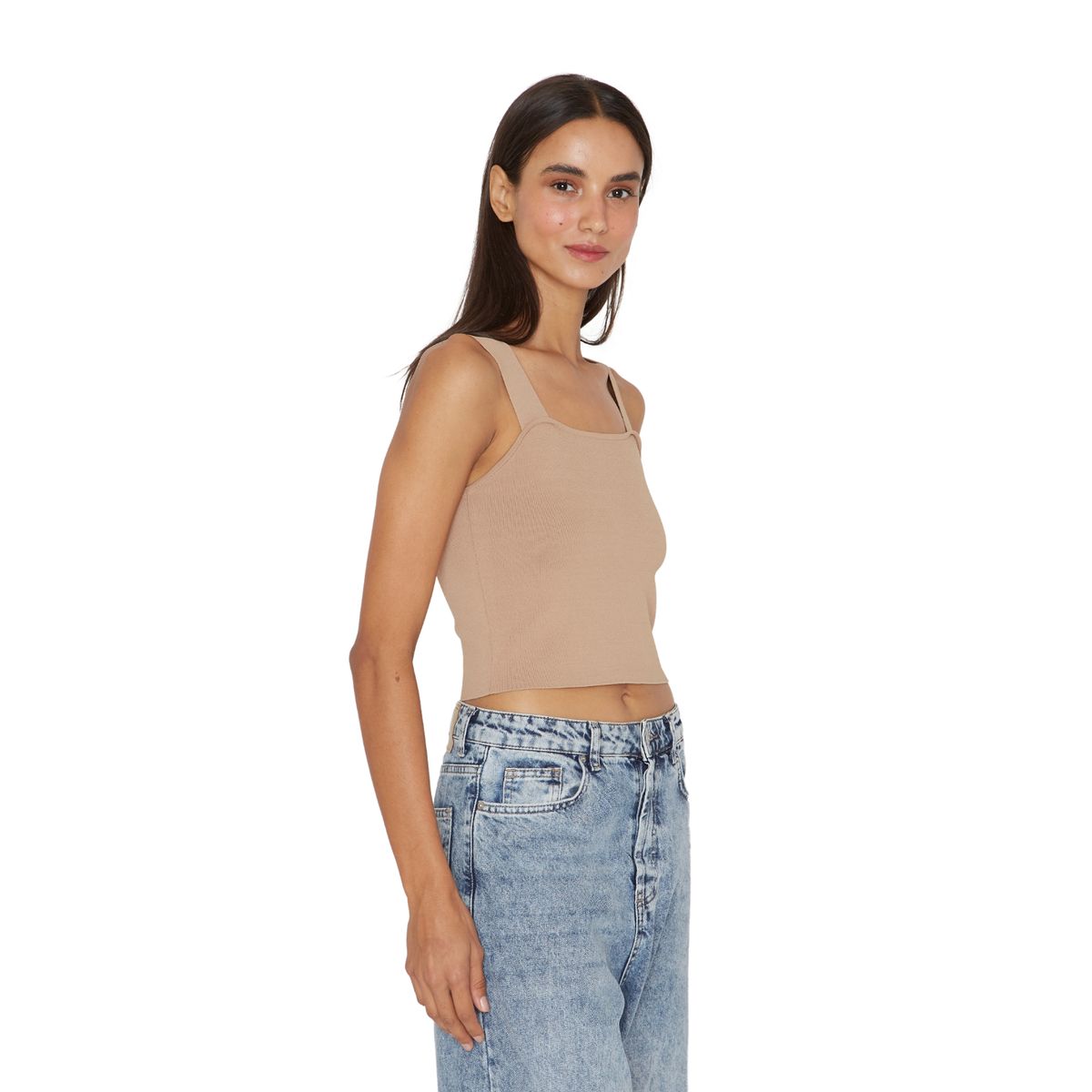 JACINTA TIENDA - Top Clara camel Jacinta Tienda