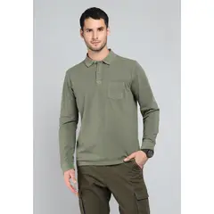 SOVIET - Polera Pique Stone Wash