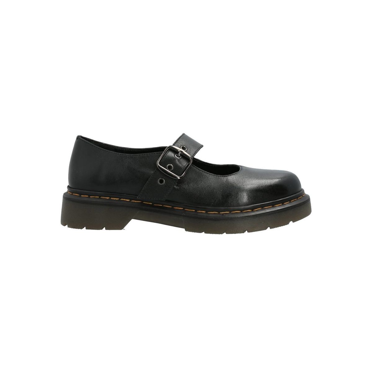 HUSH PUPPIES - Guillermina Escolar Cuero Negra Niña Moon HUSH PUPPIES