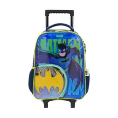 DC COMICS - Mochila Rodante Cole Reforzada Batman Escudo Niños