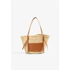 SCALPERS - Bolso Capazo Rafia Natural