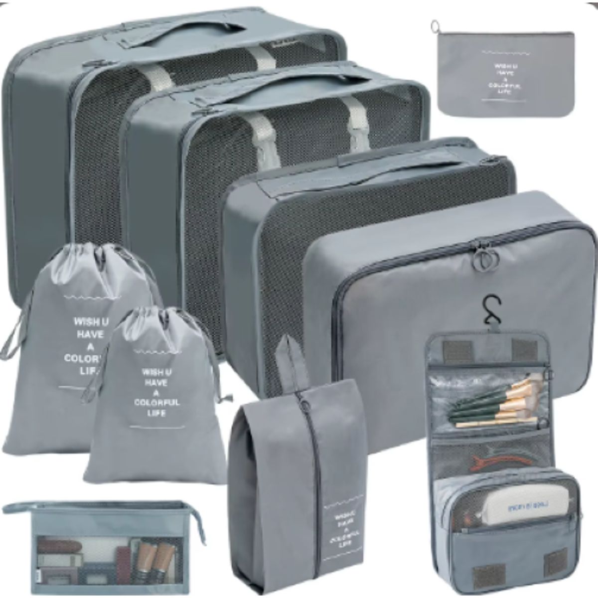 GENERICO - Set Organizador De Equipaje En Bolsos O Maletas