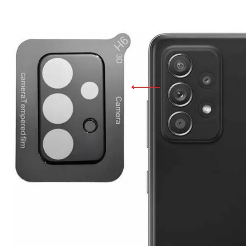 GENERICO - Lámina De Vidrio Para Camara Samsung A32 4G