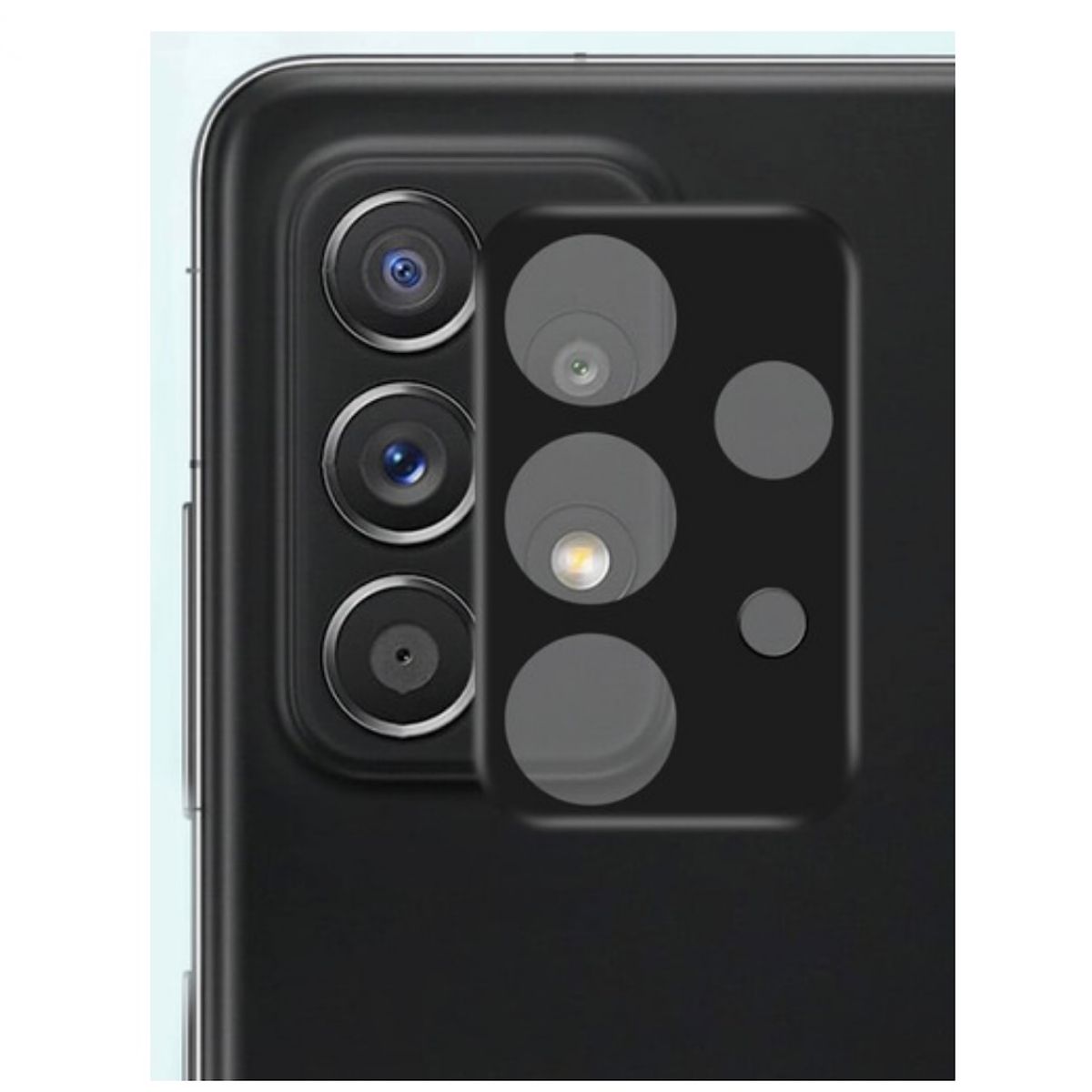 GENERICO - Lámina De Vidrio Para Camara Samsung A32 4G
