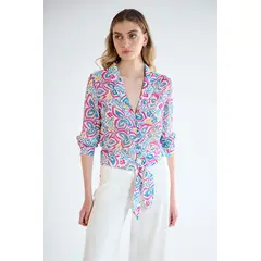 IO - Blusa Manga Larga Calipso Mujer