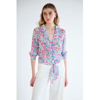 Blusa Manga Larga Calipso Mujer