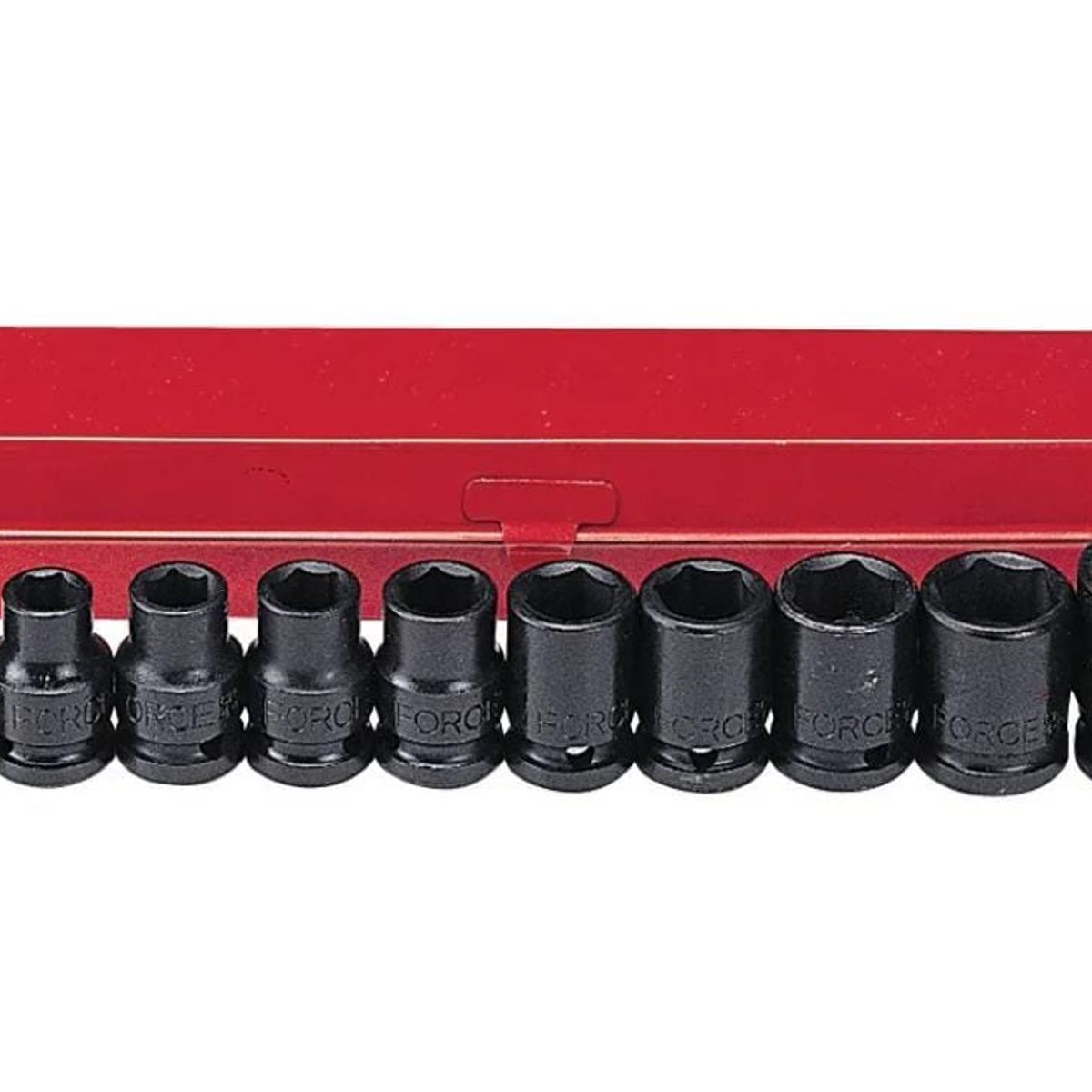 FORCE - Juego de dados de impacto 1/2" de 11 a 24 mm 10 piezas 4109 FORCE