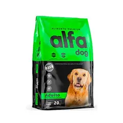 ALFA DOG - Alimento Adulto 20 kg Raza Mediana y Grande