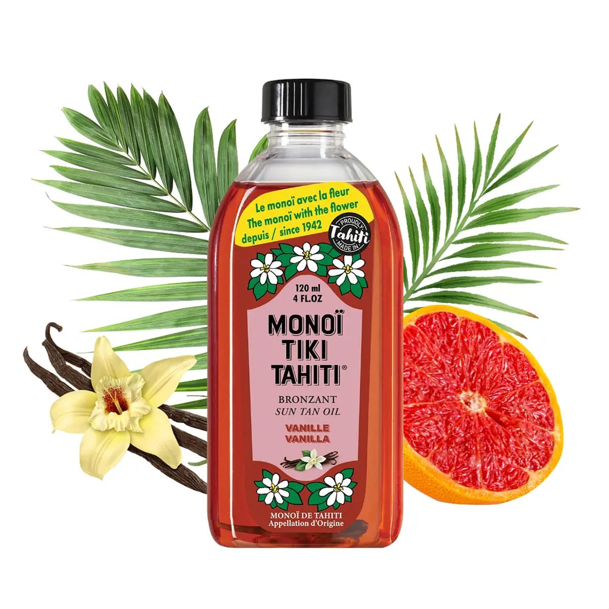 MONOI TIKI TAHITI - Bronceador Monoi Vainilla