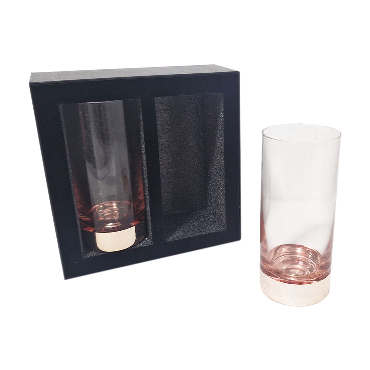 PERFECT CLASS - Set 2 Vasos Piscoleros "Ember" 500ml Deluxe