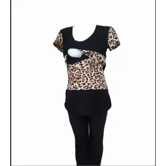 DMOM - Polera Maternal y para Lactancia corte horizontal Tamara