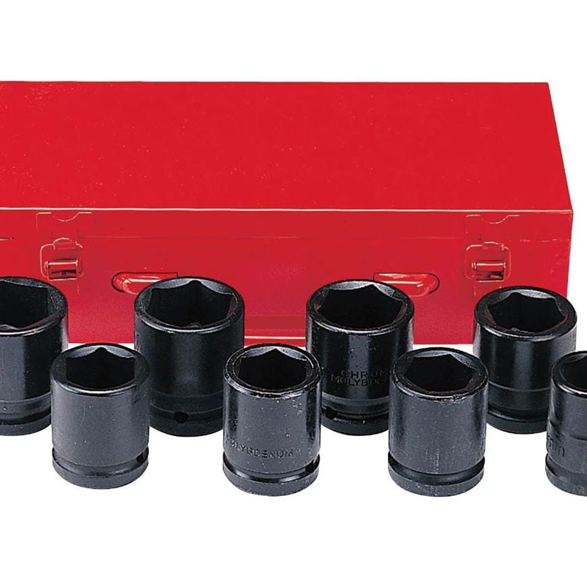 FORCE - Juego dados de impacto T3/4" de 1" a 1.1/2" Hexagonal 8 piezas FORCE