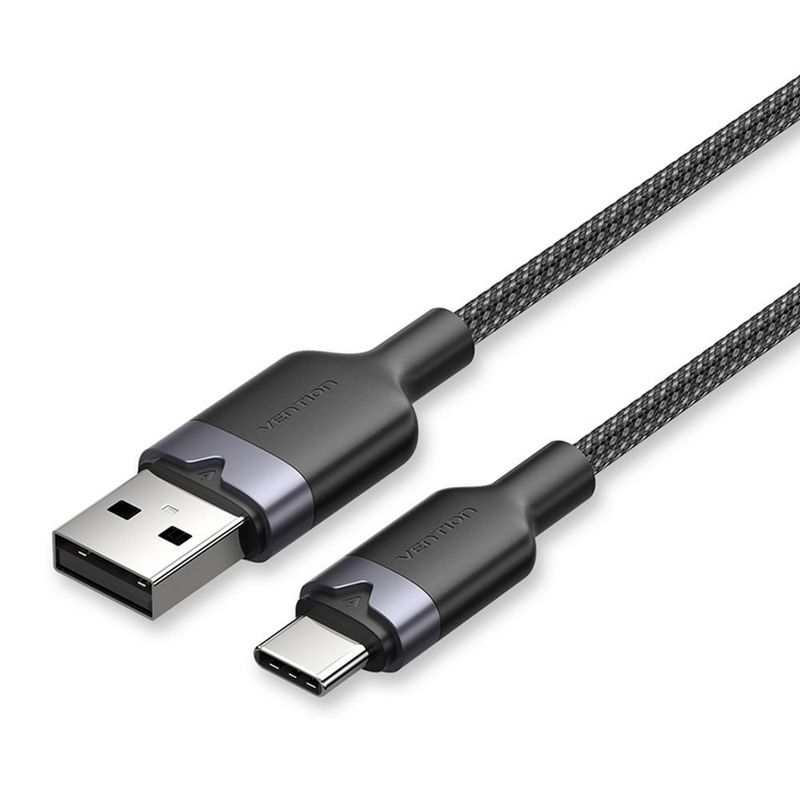 VENTION - Cable Carga Rápida 60w Usb A Usb-c 2mts Para iPhone Xiaomi