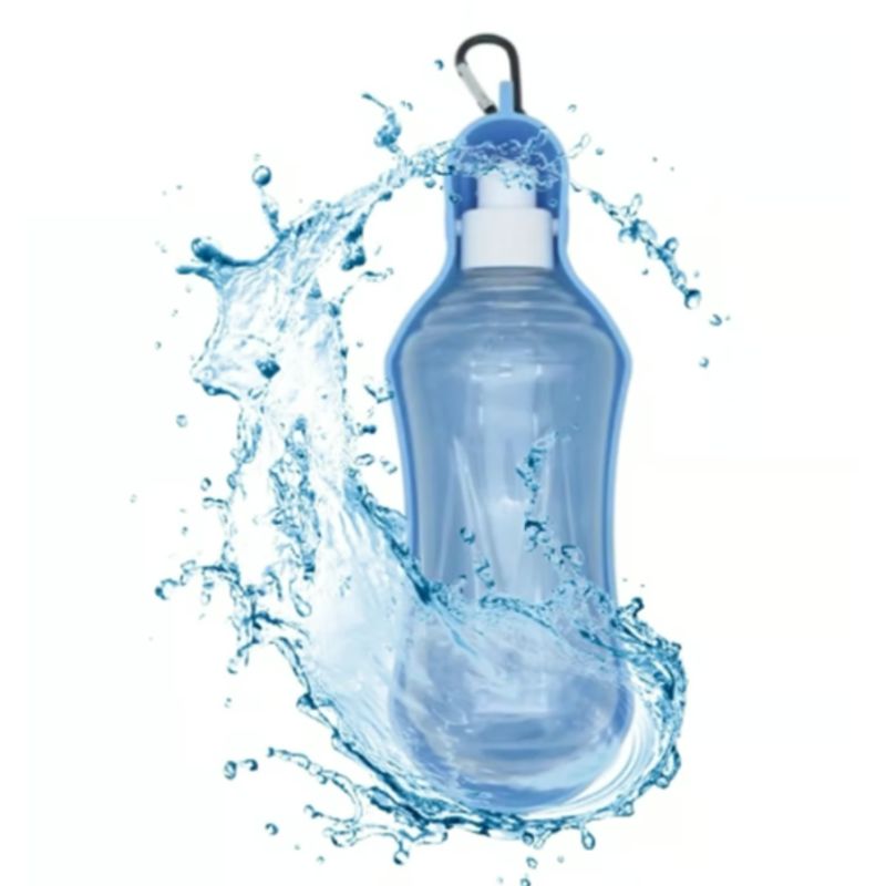 GENERICO - Botella De Agua Plegable Para Perros Y Gatos 500Ml