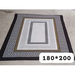 ANGELES DEL HOGAR - Alfombra Decorativa 3D Antideslizante 180 cm x 200 cm