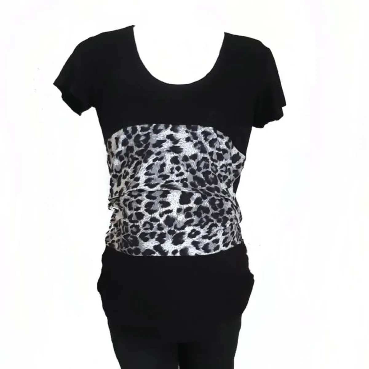 DMOM - Polera Maternal y Lactancia DMOM corte horizontal Jacinta