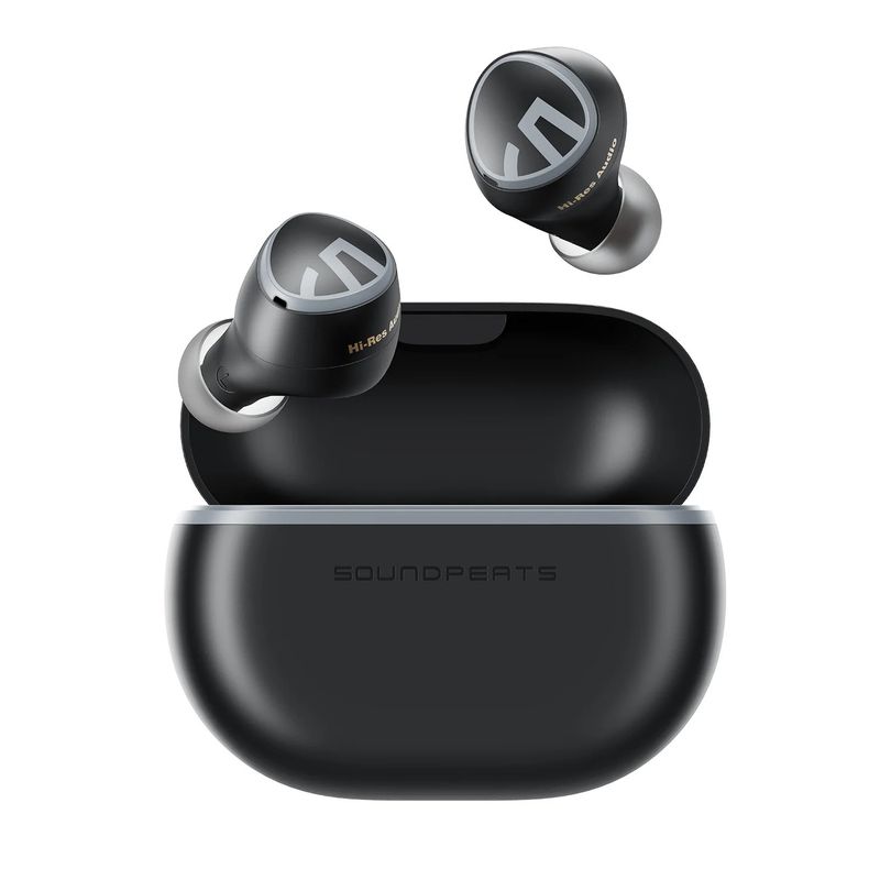 SOUNDPEATS - Audífonos Bluetooth SoundPEATS Mini HS HiFi LDAC y IPX5 Negro
