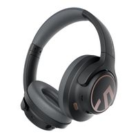 Audífonos Bluetooth123Hrs ANC Hi-Res IPX-4 Space Negro