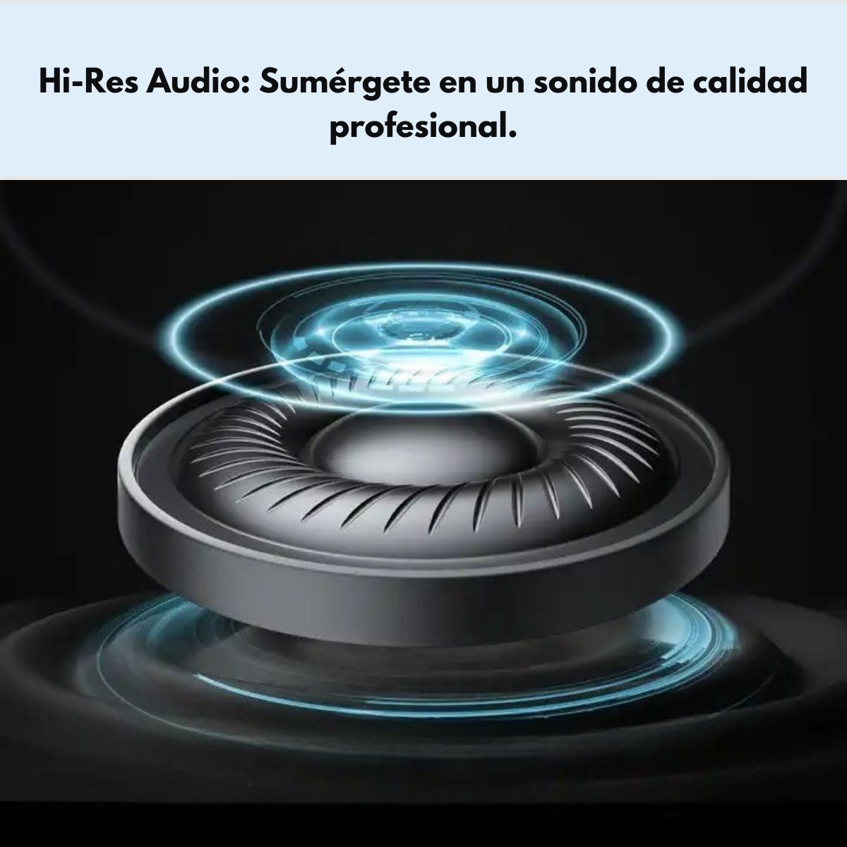 SOUNDPEATS - Audífonos Bluetooth123Hrs ANC Hi-Res IPX-4 SOUNDPEATS Space Blanco